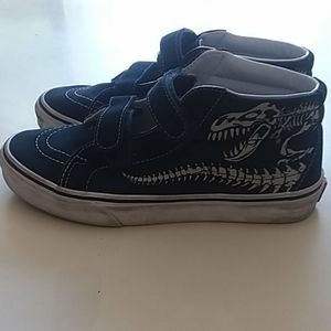 blue dinosaur vans